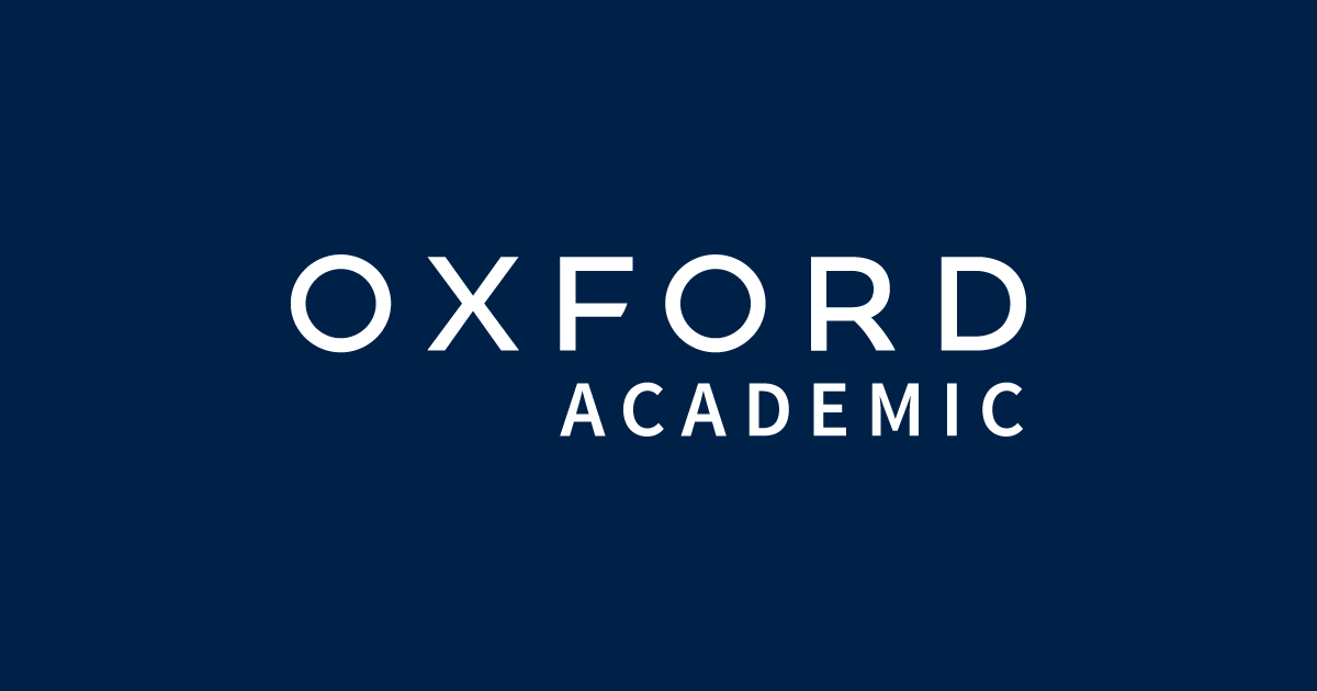 Oxford journals. Oxford Academic. Oxford University Press.